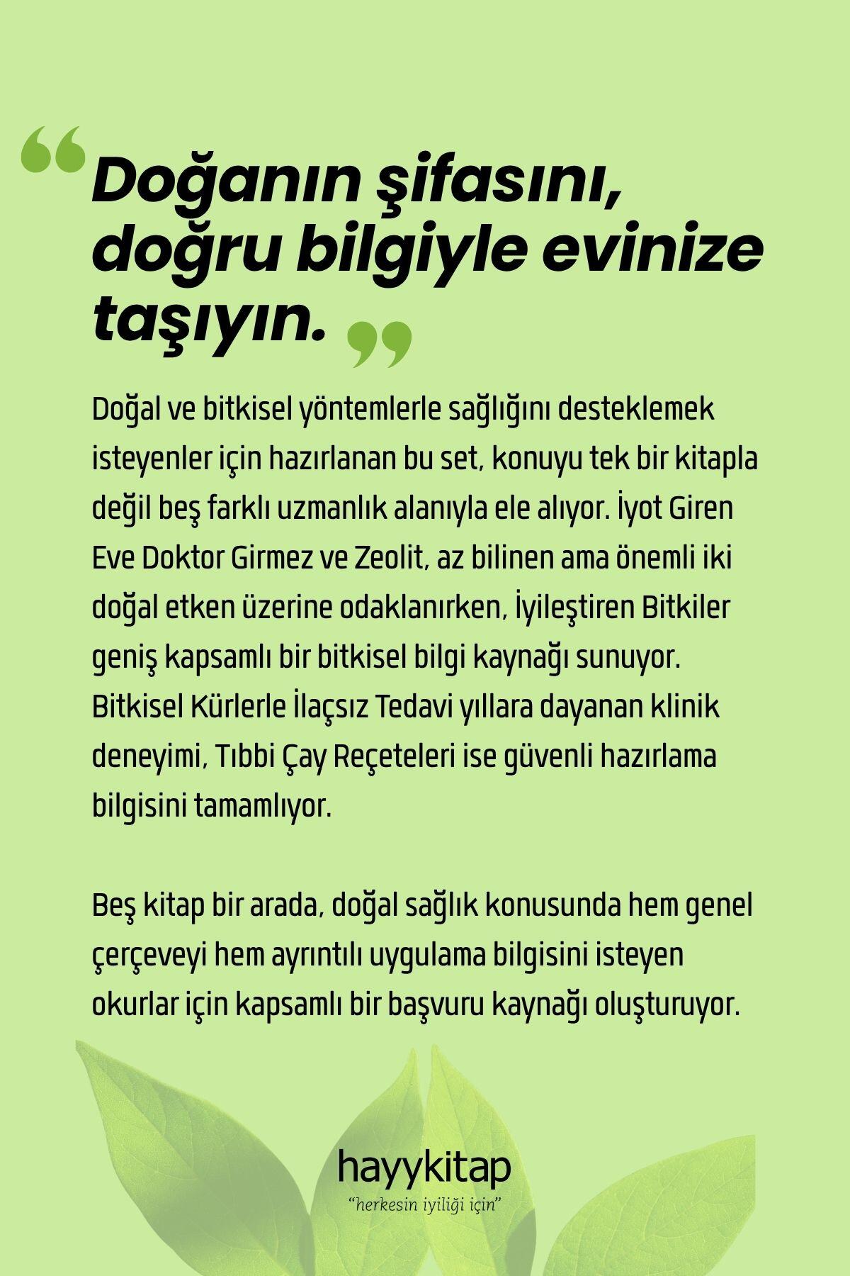 Doğal ve Bitkisel Şifa Seti (5 Kitap)-2