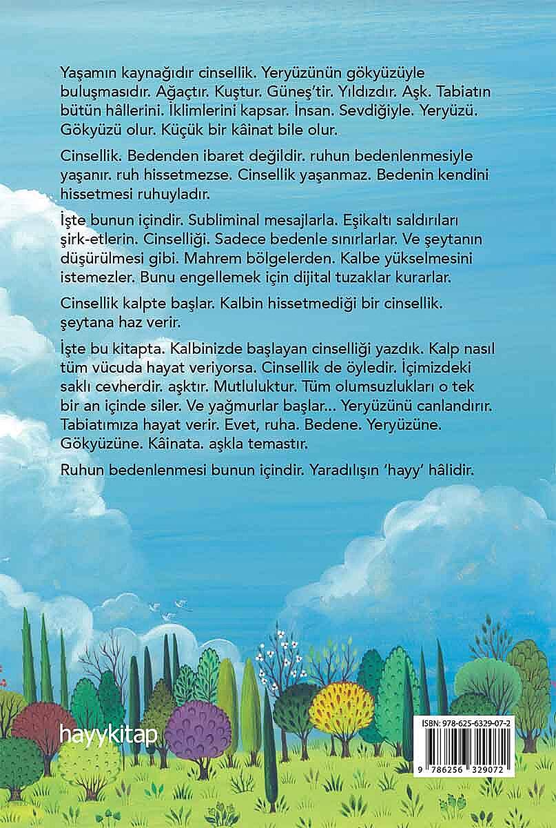 Aşkla Temas - Hayati Sır - Kitap Kapak Görseli 2