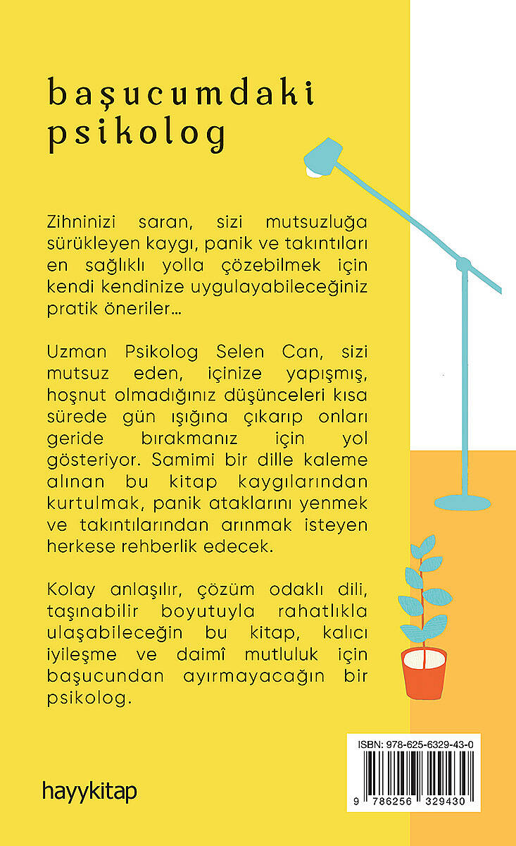 Başucumdaki Psikolog - Uzman Psikolog Selen Can - Kitap Kapak Görseli 2