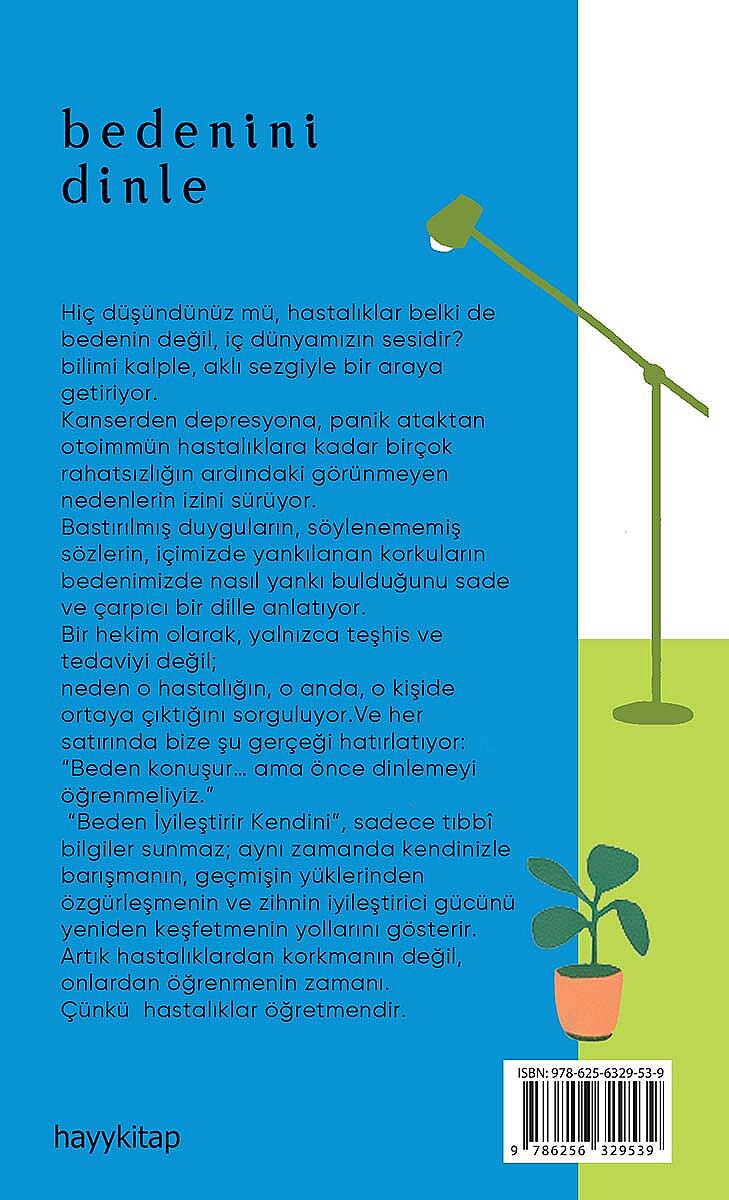 Bedenini Dinle - Dr. Elif Güveloğlu - Kitap Kapak Görseli 2