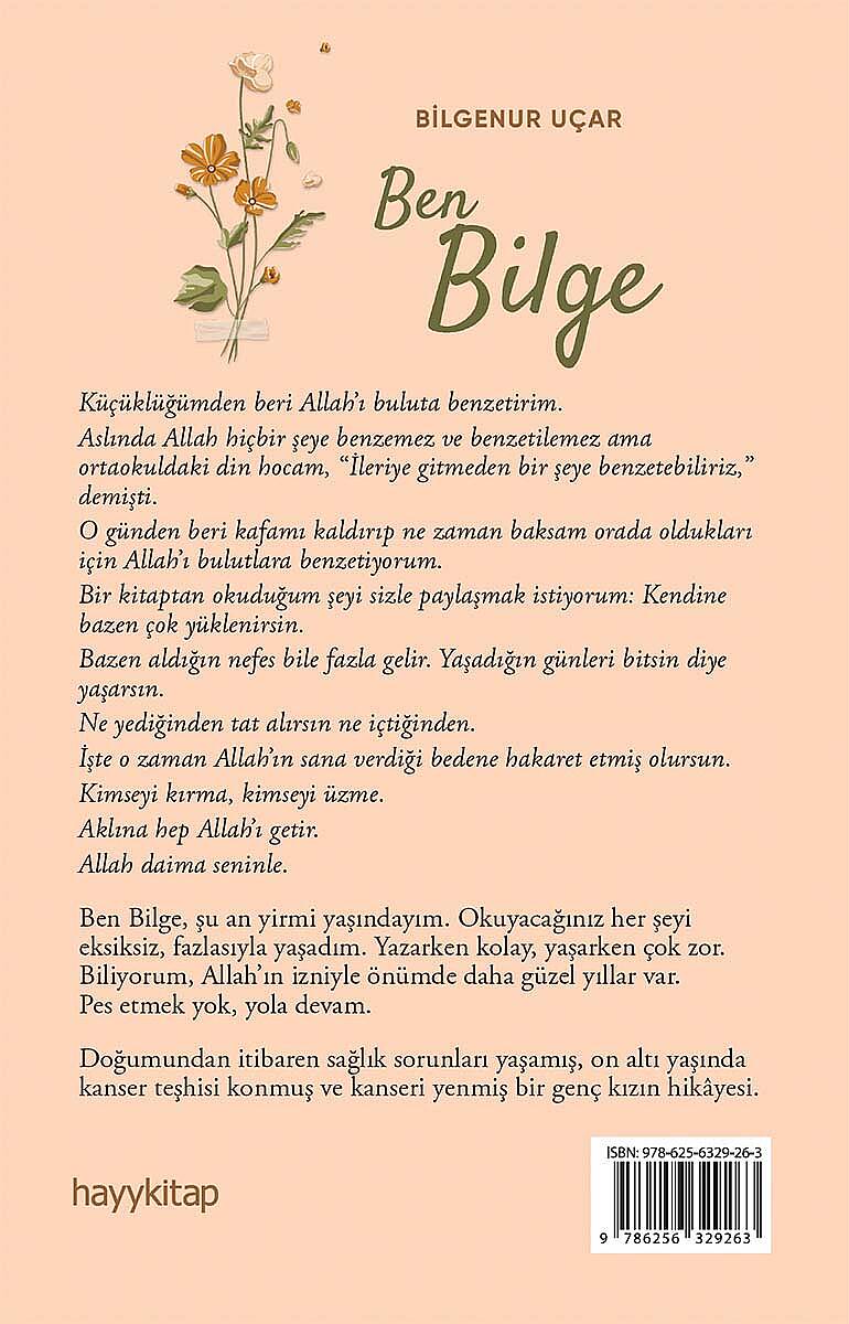 Ben Bilge - Bilgenur Uçar - Kitap Kapak Görseli 2