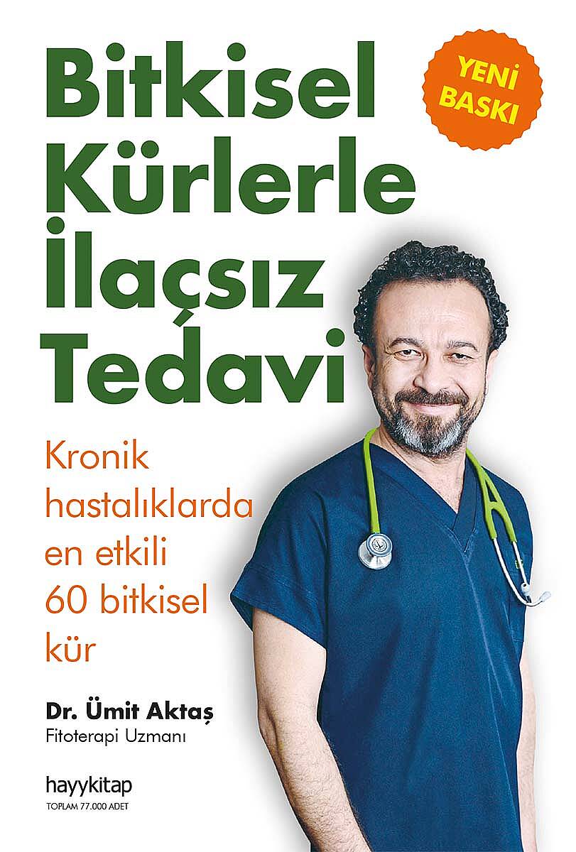 Bitkisel Kürlerle İlaçsız Tedavi - Dr. Ümit Aktaş - Kitap Kapak Görseli 1