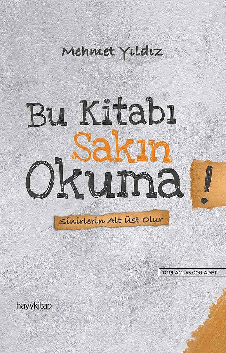 Bu Kitabı Sakın Okuma! - Mehmet Yıldız - Kitap Kapak Görseli 1