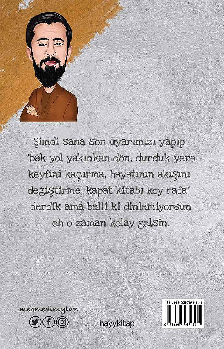 Bu Kitabı Sakın Okuma! - Mehmet Yıldız - Kitap Kapak Görseli 2