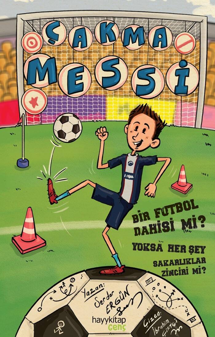Çakma Messi - Serdar Ergün - Kitap Kapak Görseli 1
