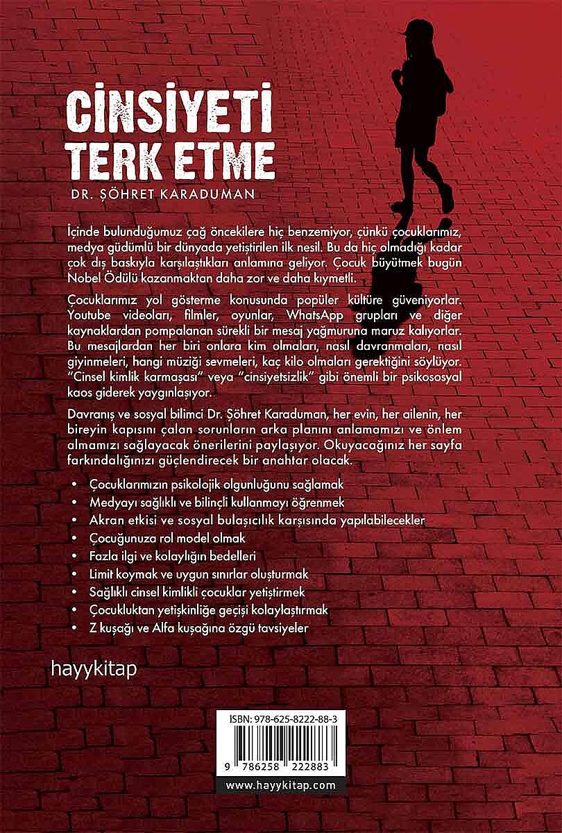 Cinsiyeti Terk Etme - Dr. Şöhret Karaduman - Kitap Kapak Görseli 2