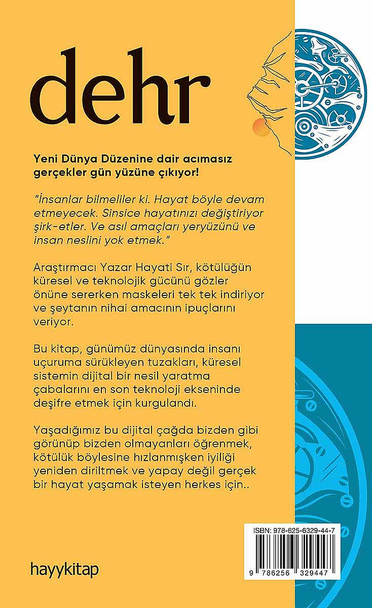 Dehr - Hayati Sır - Kitap Kapak Görseli 2