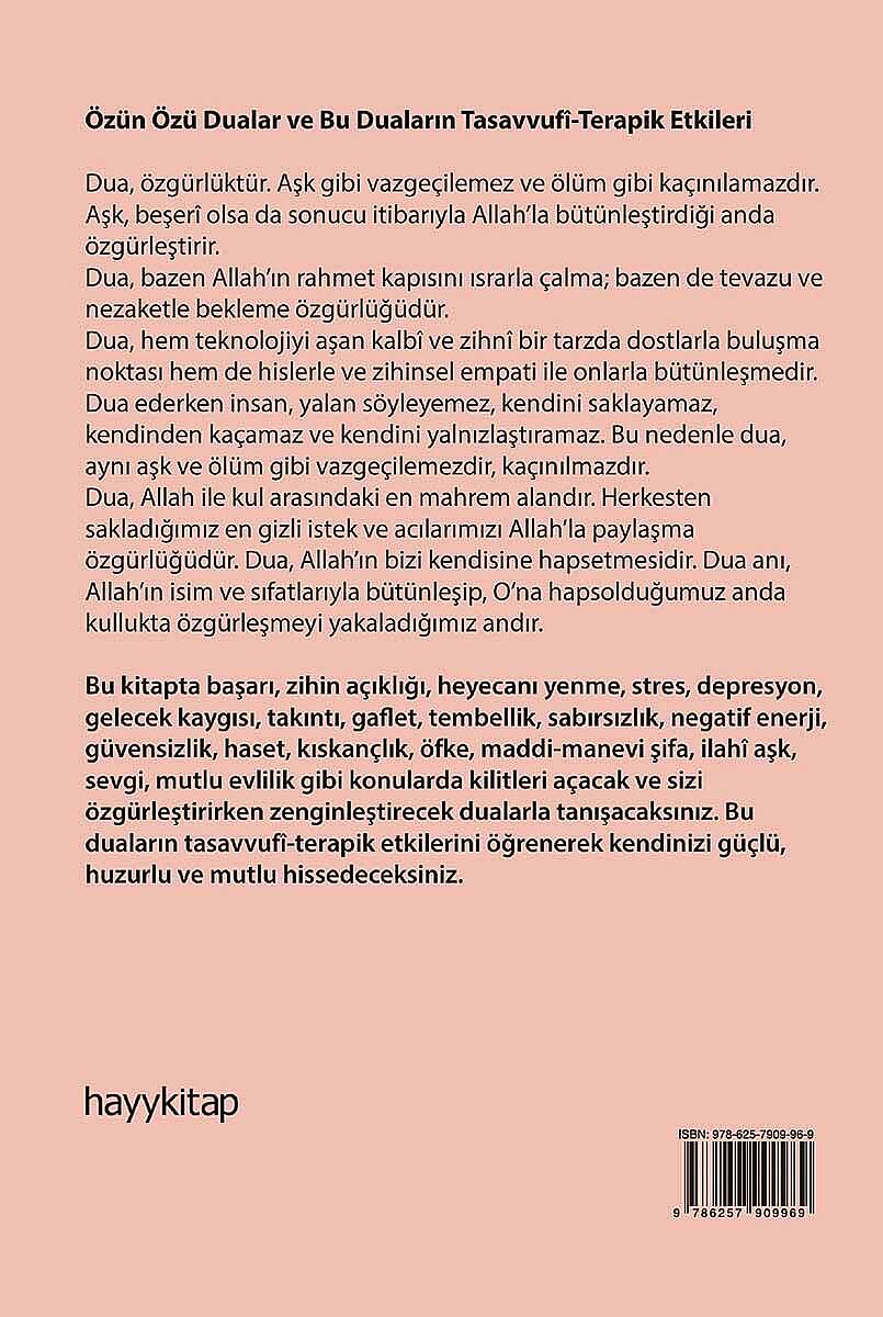 Dua Terapisi - Prof. Dr. Esma Sayın - Kitap Kapak Görseli 2