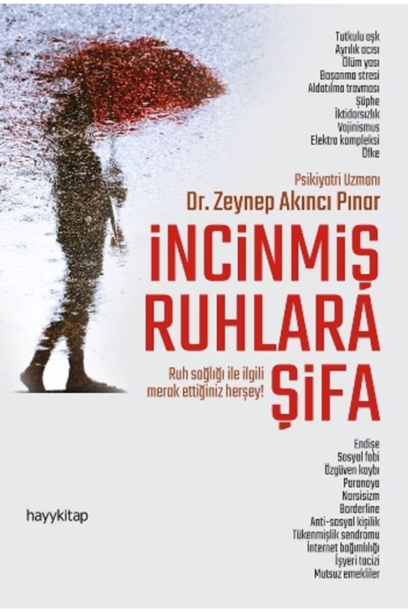 İncinmiş Ruhlara Şifa - Dr. Zeynep Akıncı Pınar - Kitap Kapak Görseli 1
