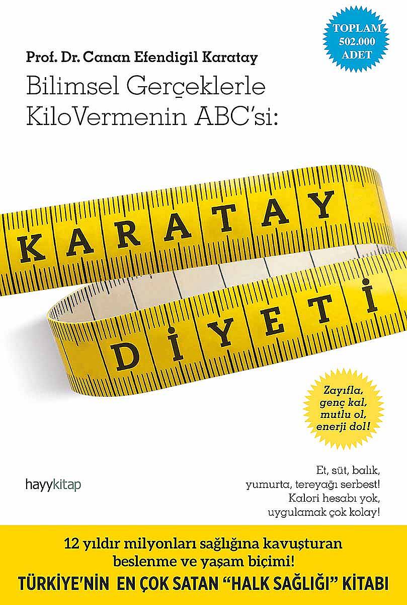 Karatay Diyeti - Prof. Dr. Canan Efendigil Karatay - Kitap Kapak Görseli 1