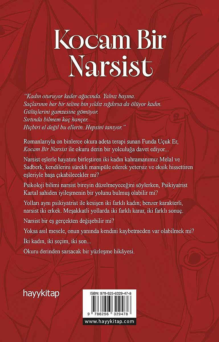 Kocam Bir Narsist - Funda Uçuk Er - Kitap Kapak Görseli 2