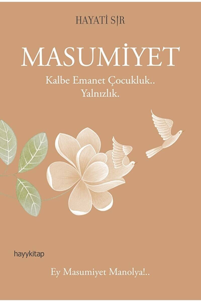 Masumiyet - Hayati Sır - Kitap Kapak Görseli 1