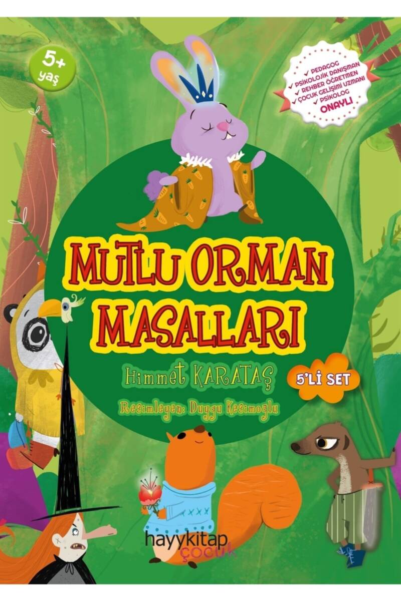 Mutlu Orman Masalları - Himmet Karataş - Kitap Kapak Görseli 1