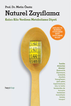 Naturel Zayıflama - Prof. Dr. Metin Özata - Kitap Kapak Görseli 1