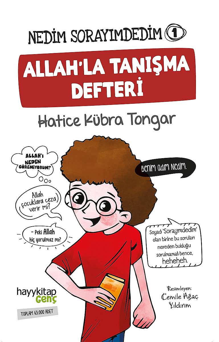 Nedim Sorayımdedim 1 Allah’la Tanışma Defteri - Hatice Kübra Tongar - Kitap Kapak Görseli 1