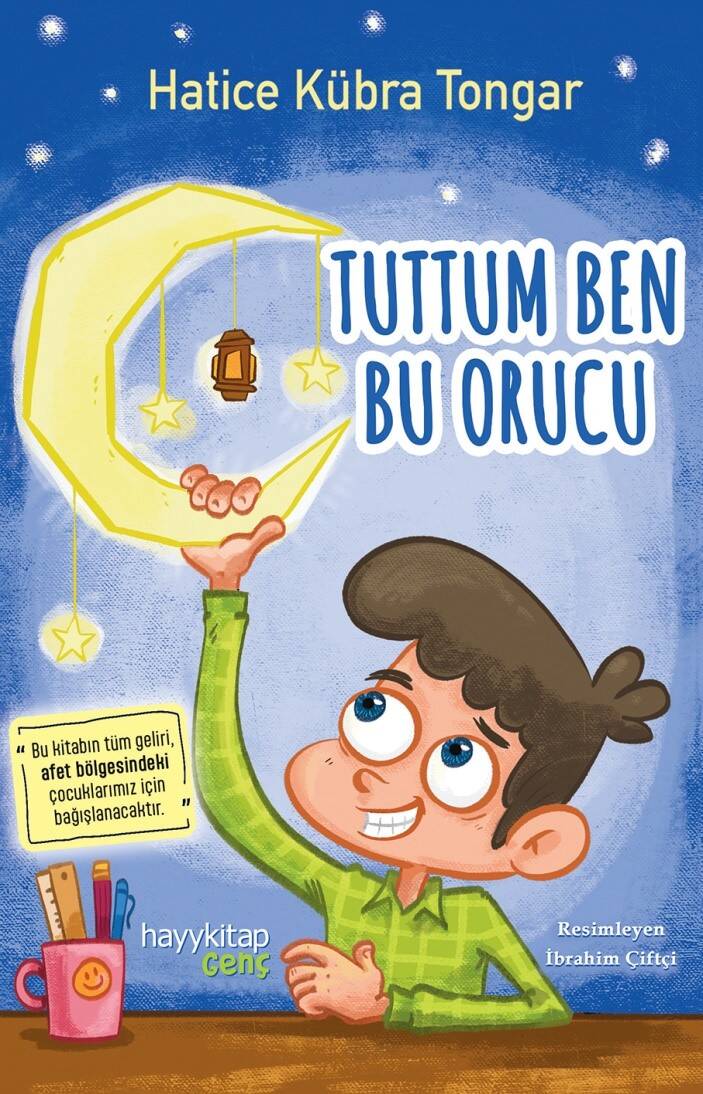 Tuttum Ben Bu Orucu - Hatice Kübra Tongar - Kitap Kapak Görseli 1