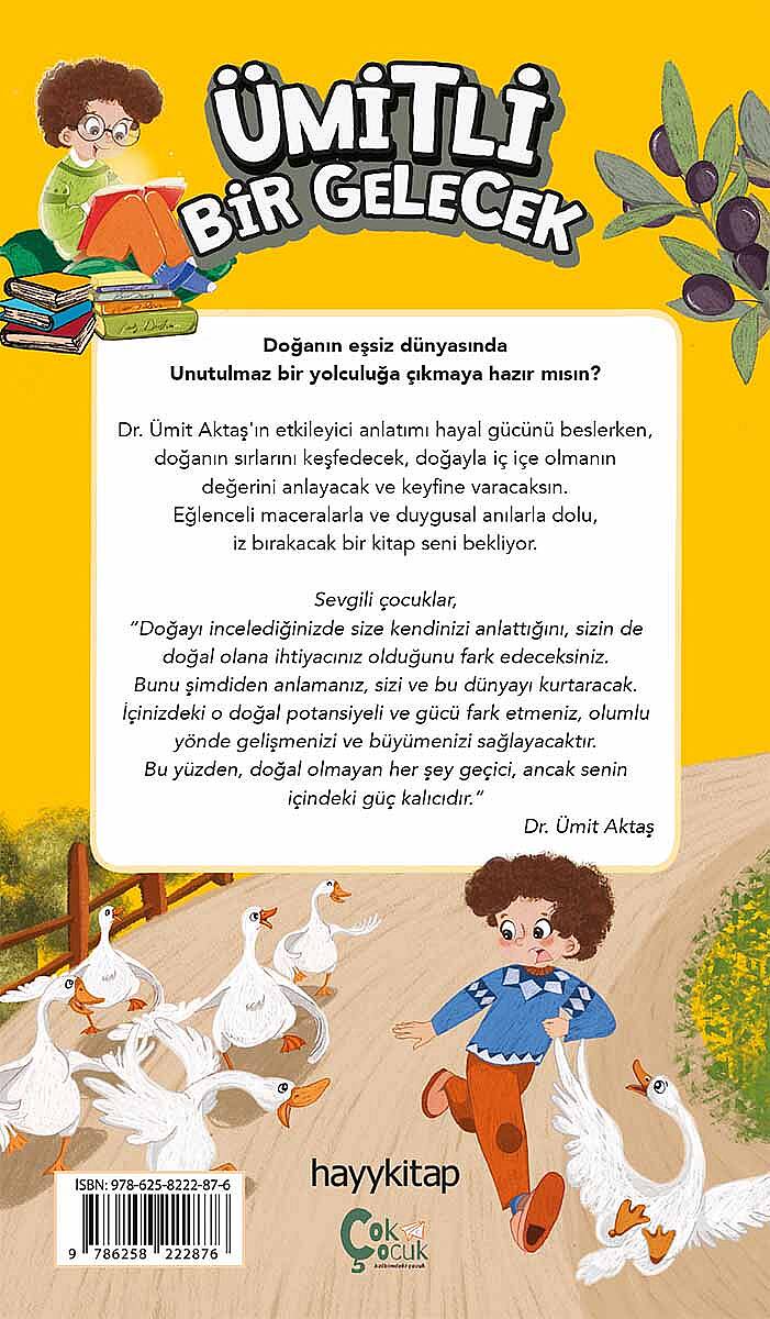 Ümit'li Bir Gelecek - Dr. Ümit Aktaş - Kitap Kapak Görseli 2