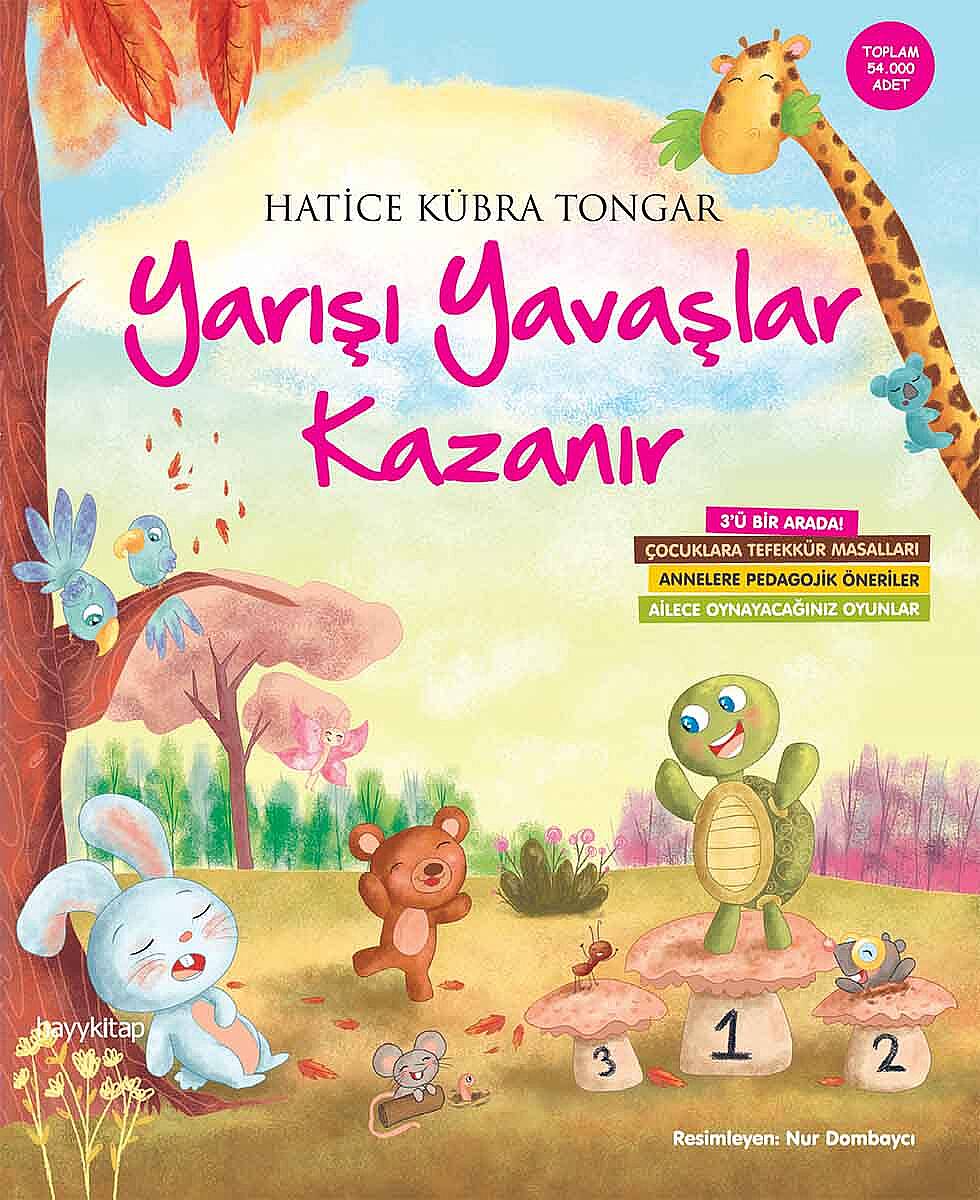 Yarışı Yavaşlar Kazanır - Hatice Kübra Tongar - Kitap Kapak Görseli 1