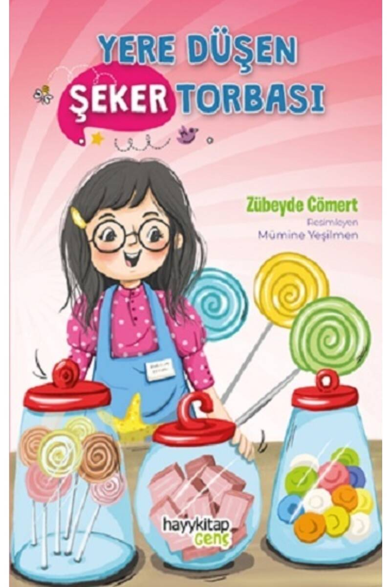 Yere Düşen Şeker Torbası - Zübeyde Cömert - Kitap Kapak Görseli 1