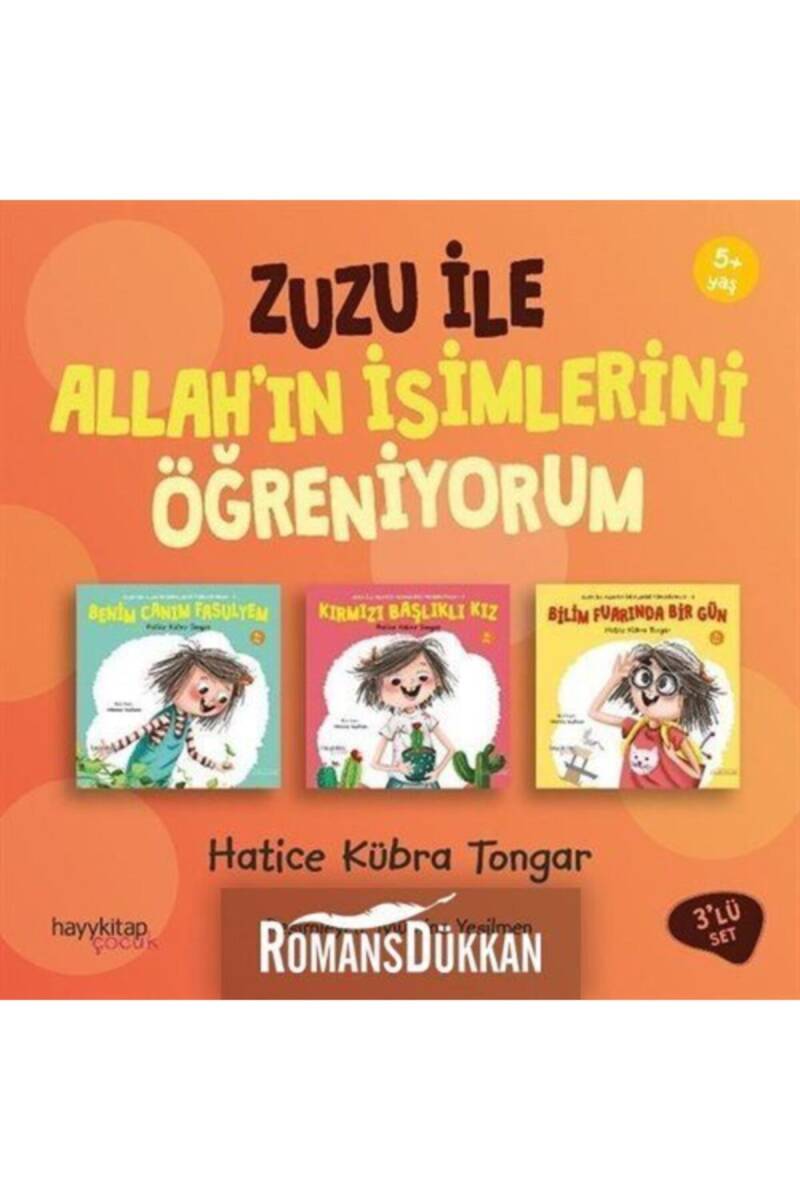 Zuzu ile Allah’ın İsimlerini Öğreniyorum (3’lü Set) - Hatice Kübra Tongar - Kitap Kapak Görseli 1